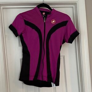 Castelli zip up cycling jersey